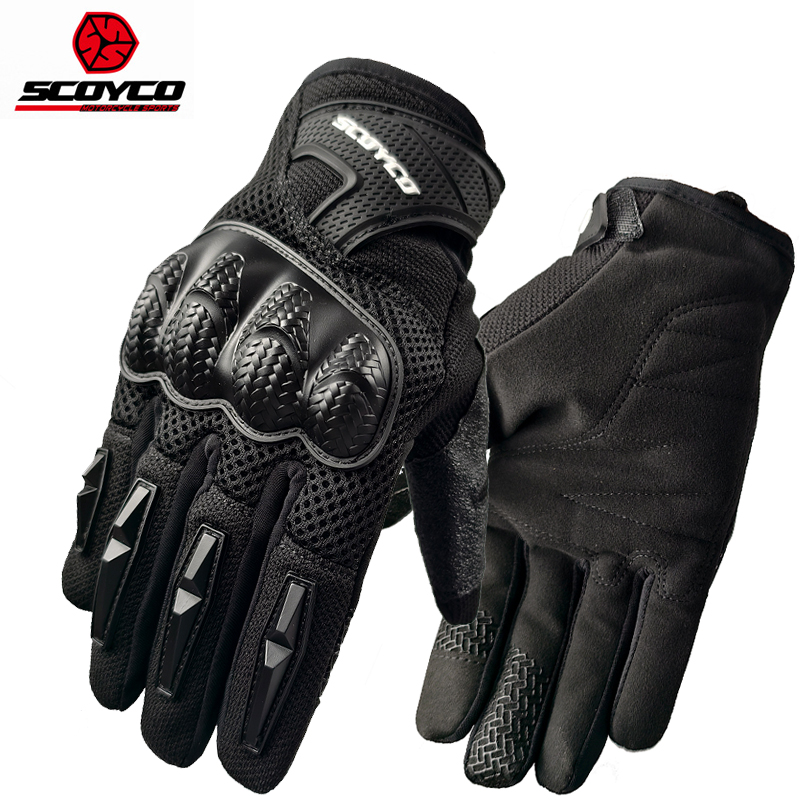 Cycling Glove Padded - Scoyco luvas de equitação da motocicleta