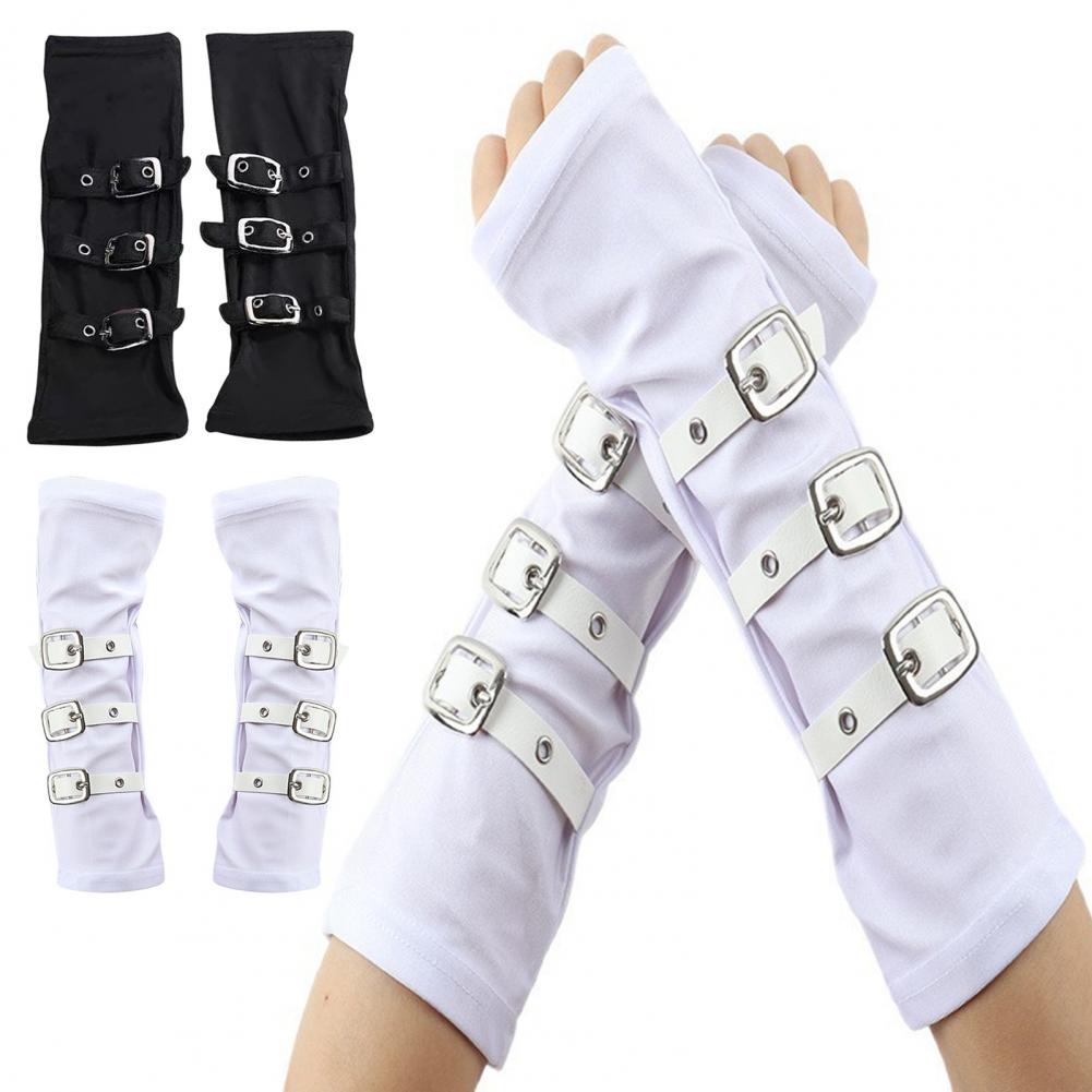 Aquecedores de Braço Góticos,  - Fingerless Glove Knit avaliação e preço