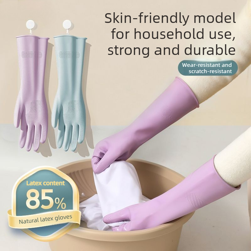 Luvas de lavagem de louça de l - Rubber Glove Cleaning avaliação e preço